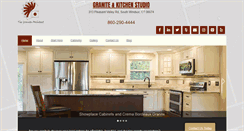 Desktop Screenshot of granitekitchenstudio.com